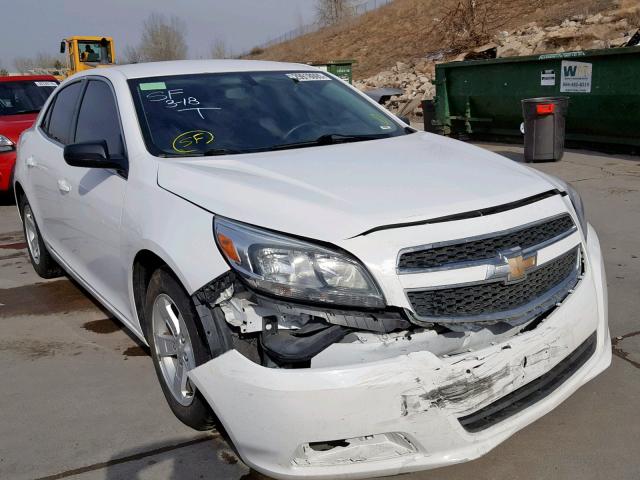 1G11B5SAXDF333299 - 2013 CHEVROLET MALIBU LS WHITE photo 1