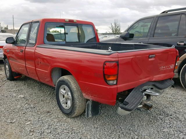 4F4CR16U9TTM14679 - 1996 MAZDA B3000 CAB RED photo 3