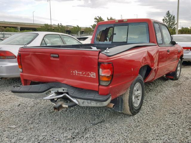 4F4CR16U9TTM14679 - 1996 MAZDA B3000 CAB RED photo 4