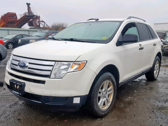 2FMDK3GC7ABA05270 - 2010 FORD EDGE SE WHITE photo 2