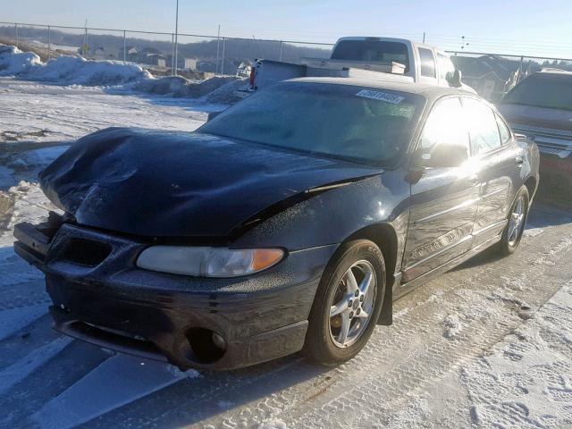 1G2WP52K42F108935 - 2002 PONTIAC GRAND PRIX BLACK photo 2