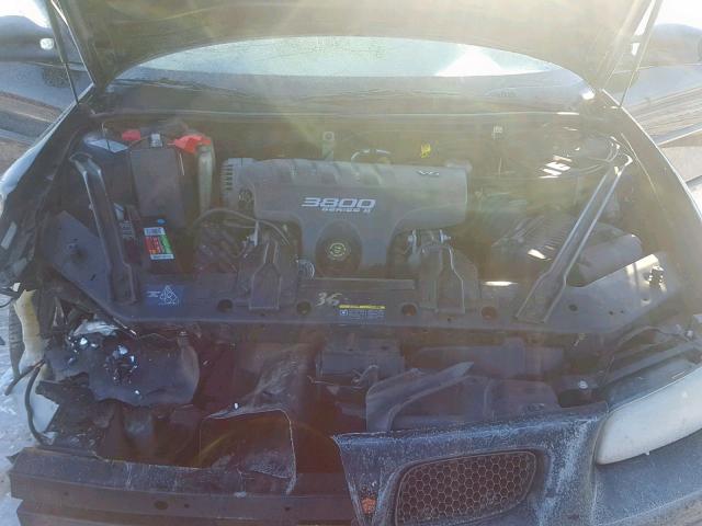 1G2WP52K42F108935 - 2002 PONTIAC GRAND PRIX BLACK photo 7