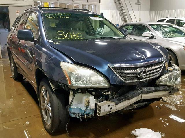 JTJHW31U460027499 - 2006 LEXUS RX 400H BLUE photo 1