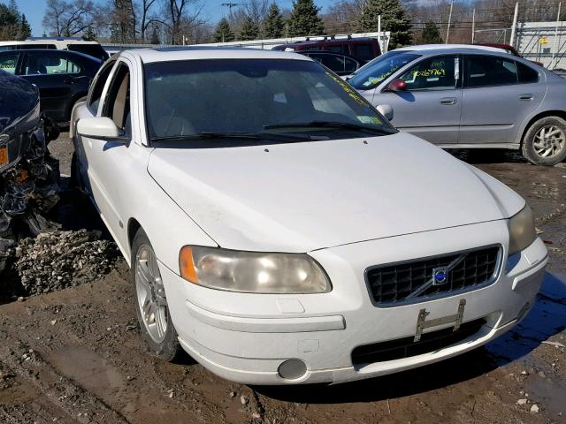 YV1RS592662554797 - 2006 VOLVO S60 2.5T WHITE photo 1