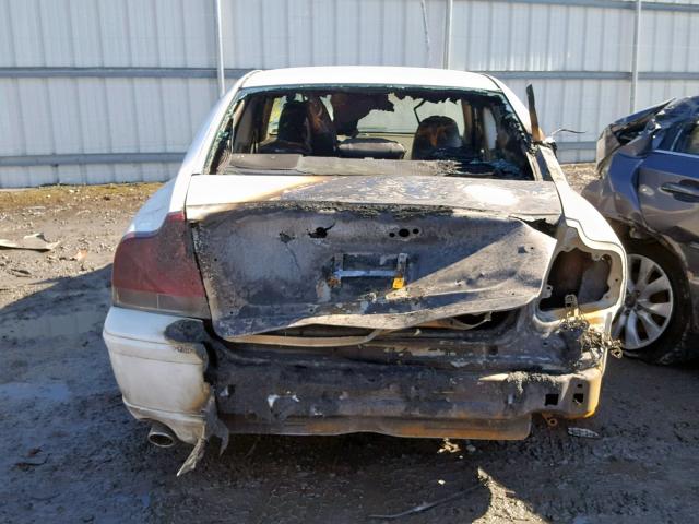 YV1RS592662554797 - 2006 VOLVO S60 2.5T WHITE photo 9