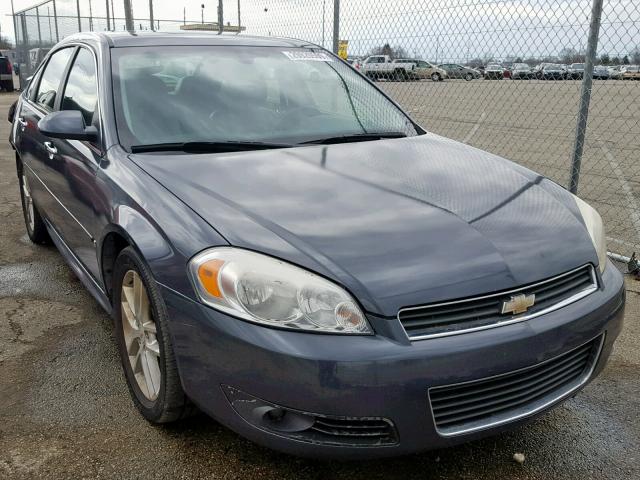 2G1WU57M191308454 - 2009 CHEVROLET IMPALA LTZ GRAY photo 1