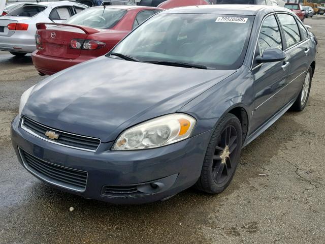 2G1WU57M191308454 - 2009 CHEVROLET IMPALA LTZ GRAY photo 2