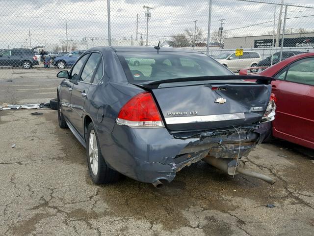 2G1WU57M191308454 - 2009 CHEVROLET IMPALA LTZ GRAY photo 3