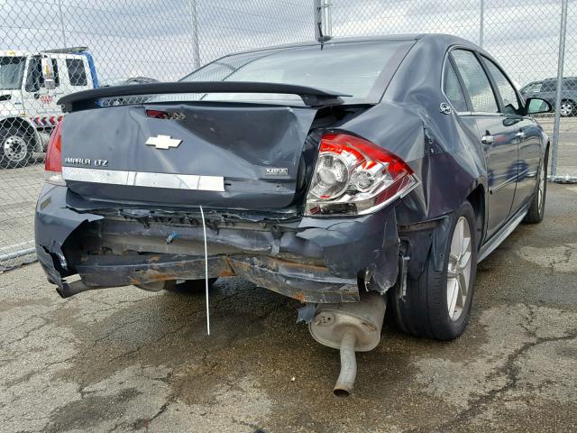 2G1WU57M191308454 - 2009 CHEVROLET IMPALA LTZ GRAY photo 4