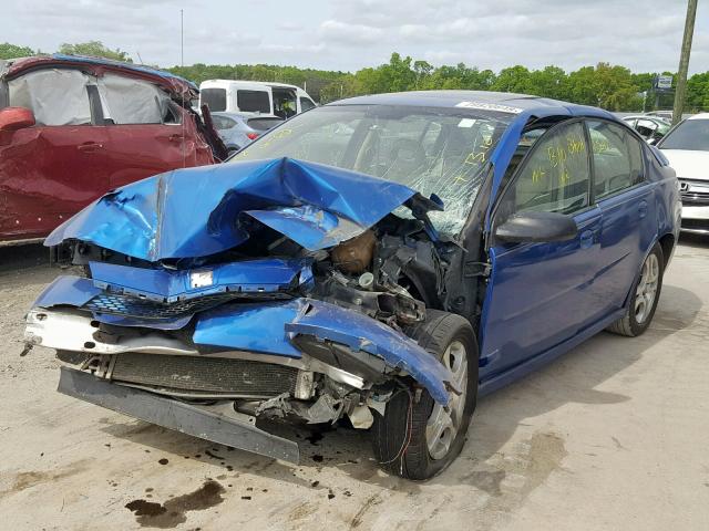1G8AL52F34Z159648 - 2004 SATURN ION LEVEL BLUE photo 2