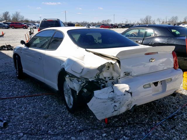 2G1WK151369308170 - 2006 CHEVROLET MONTE CARL 白色 照片 3