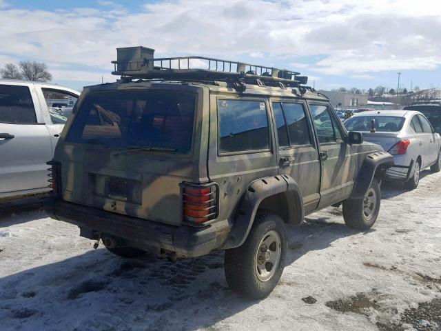 1J4FJ78S2ML611944 - 1991 JEEP CHEROKEE L TWO TONE photo 4