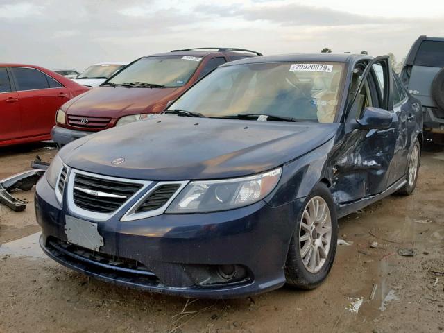 YS3FA4CY2B1304050 - 2011 SAAB 9-3 2.0T BLUE photo 2