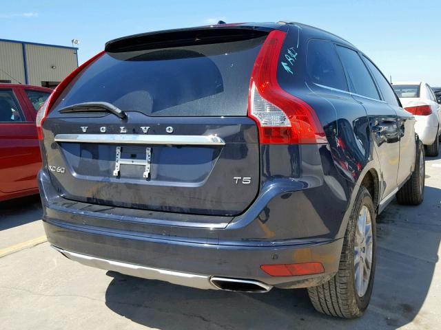 YV440MDK4G2868938 - 2016 VOLVO XC60 T5 BLUE photo 4