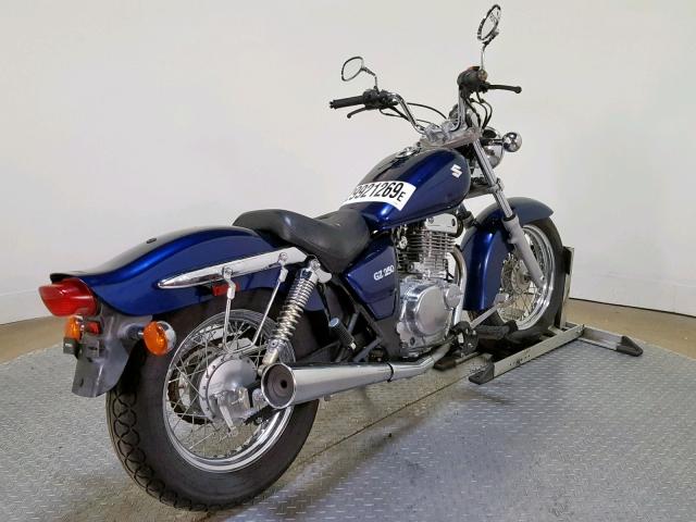 VTTNJ48A472101450 - 2007 SUZUKI GZ250 BLUE photo 8