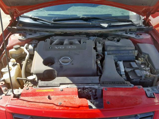 1N4BL24E38C188689 - 2008 NISSAN ALTIMA 3.5 RED photo 7