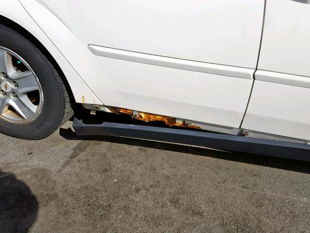 1G1ZT54895F182516 - 2005 CHEVROLET MALIBU LS WHITE photo 9