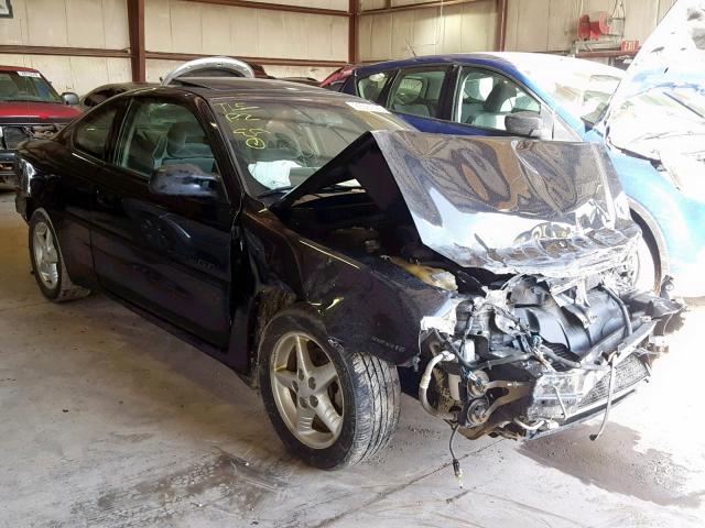 1G2NW12E4YM775669 - 2000 PONTIAC GRAND AM G BLACK photo 1