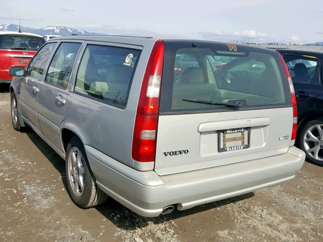 YV1LW61J2Y2660346 - 2000 VOLVO V70 BASE SILVER photo 3