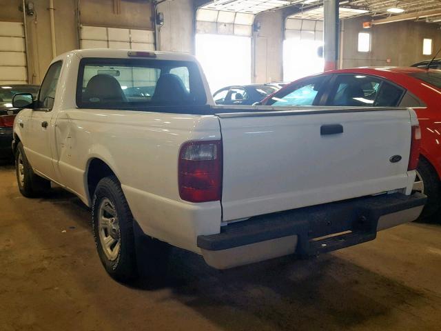 1FTYR10U91PB74028 - 2001 FORD RANGER WHITE photo 3