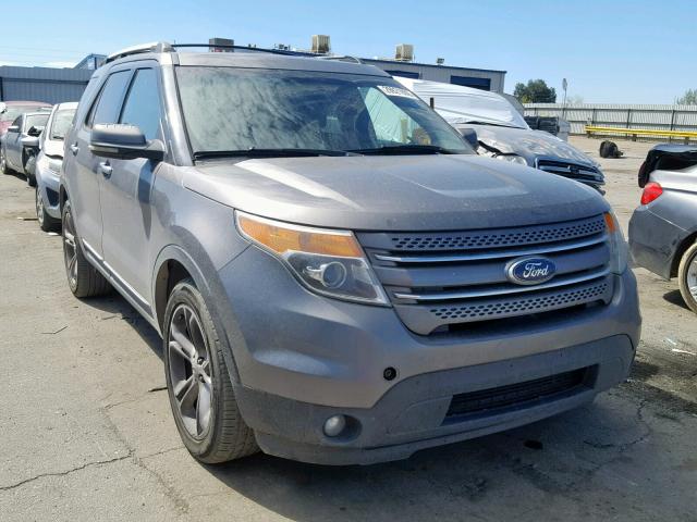 1FMHK8F81BGA95375 - 2011 FORD EXPLORER L GRAY photo 1