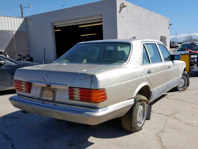 WDBCB25D0GA279399 - 1986 MERCEDES-BENZ 300 SDL TAN photo 4