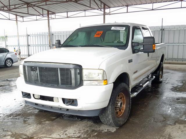 1FTSW31P33ED79829 - 2003 FORD F350 SRW S WHITE photo 2