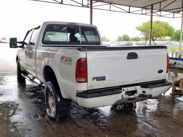 1FTSW31P33ED79829 - 2003 FORD F350 SRW S WHITE photo 3