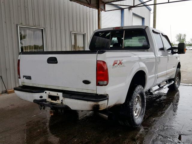 1FTSW31P33ED79829 - 2003 FORD F350 SRW S WHITE photo 4