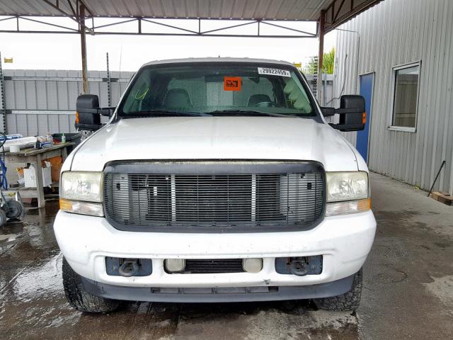 1FTSW31P33ED79829 - 2003 FORD F350 SRW S WHITE photo 9