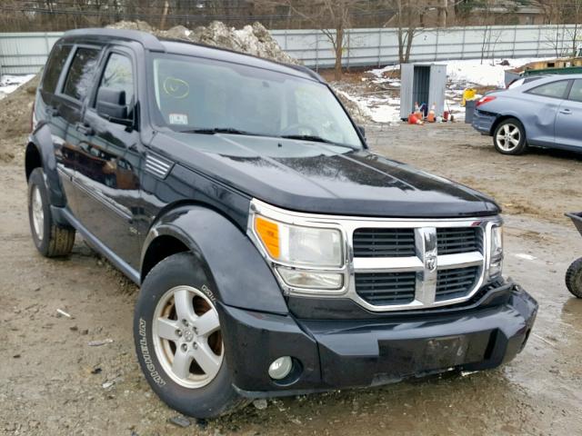 1D8GU28K88W128355 - 2008 DODGE NITRO SXT BLACK photo 1