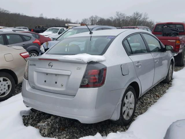 3N1AB6AP0CL708840 - 2012 NISSAN SENTRA 2.0 SILVER photo 4