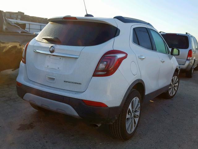 KL4CJASB2KB706550 - 2019 BUICK ENCORE PRE WHITE photo 4