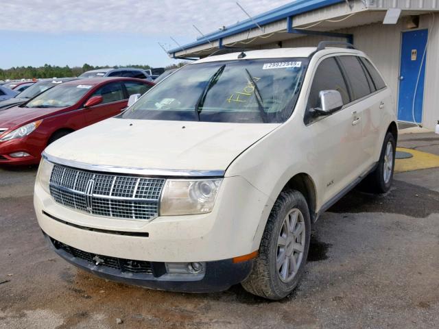 2LMDU88CX7BJ06659 - 2007 LINCOLN MKX CREAM photo 2