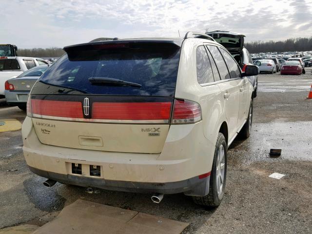 2LMDU88CX7BJ06659 - 2007 LINCOLN MKX CREAM photo 4