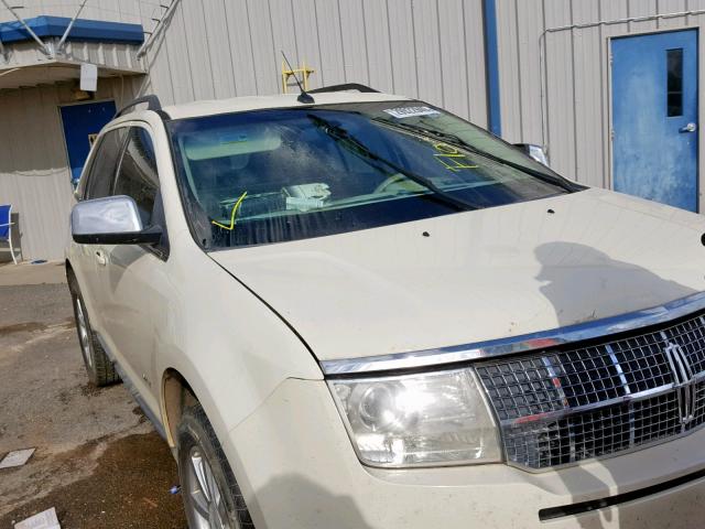 2LMDU88CX7BJ06659 - 2007 LINCOLN MKX CREAM photo 9