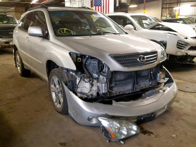 JTJHW31U872009299 - 2007 LEXUS RX 400H SILVER photo 1