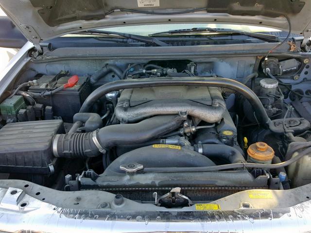 2CNBJ634016945302 - 2001 CHEVROLET TRACKER LT SILVER photo 7