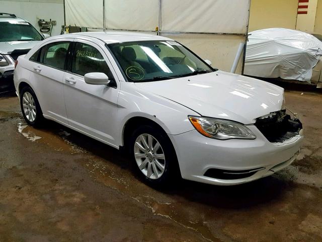 1C3BC1FB1BN569903 - 2011 CHRYSLER 200 TOURIN WHITE photo 1