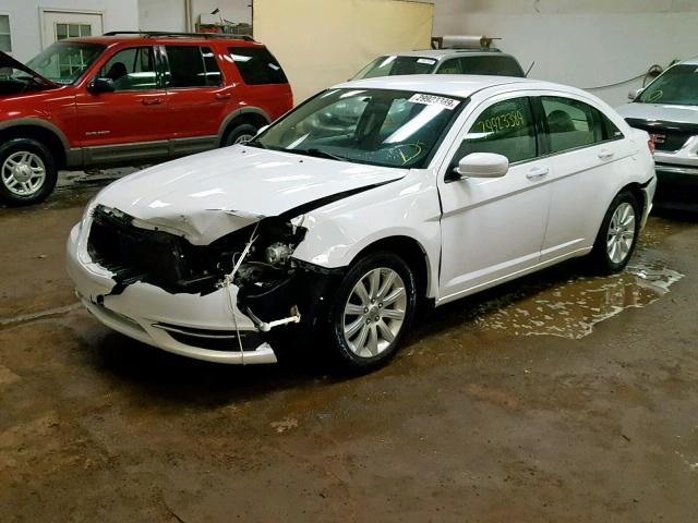 1C3BC1FB1BN569903 - 2011 CHRYSLER 200 TOURIN WHITE photo 2