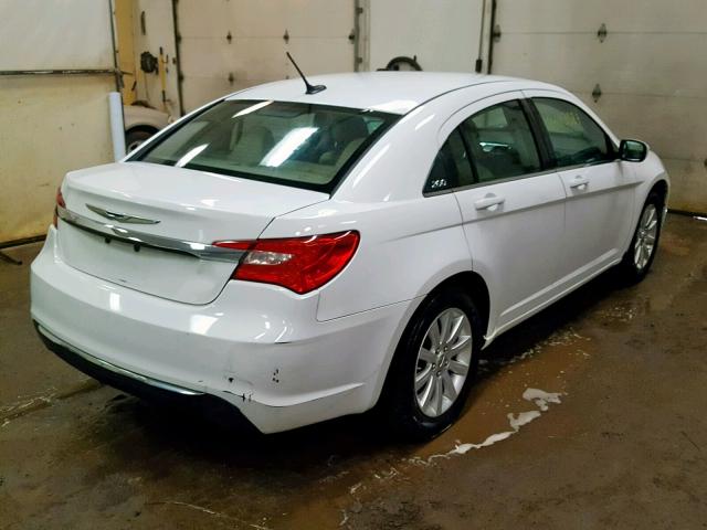 1C3BC1FB1BN569903 - 2011 CHRYSLER 200 TOURIN WHITE photo 4