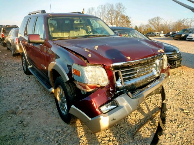 1FMEU64E06ZA24818 - 2006 FORD EXPLORER E BURGUNDY photo 1