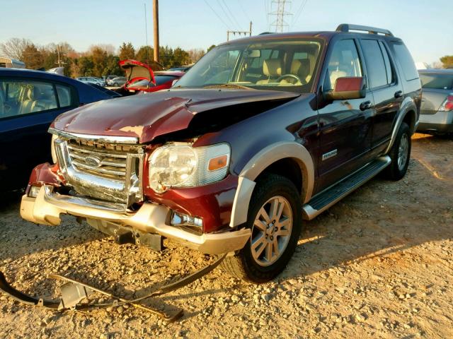 1FMEU64E06ZA24818 - 2006 FORD EXPLORER E BURGUNDY photo 2