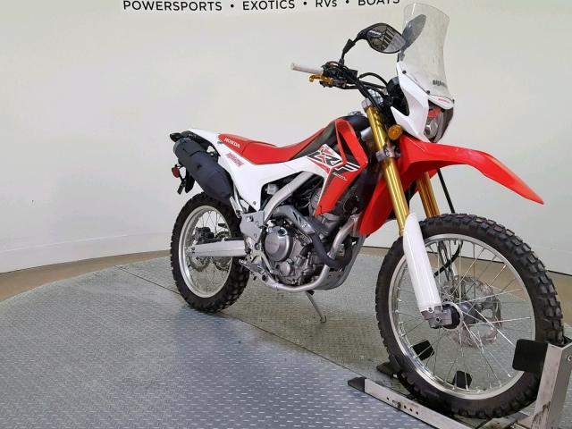 MLHMD3817G5300133 - 2016 HONDA CRF250 L RED photo 2