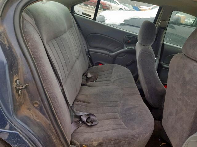 1G2NE52T6YM798766 - 2000 PONTIAC GRAND AM S BLUE photo 6