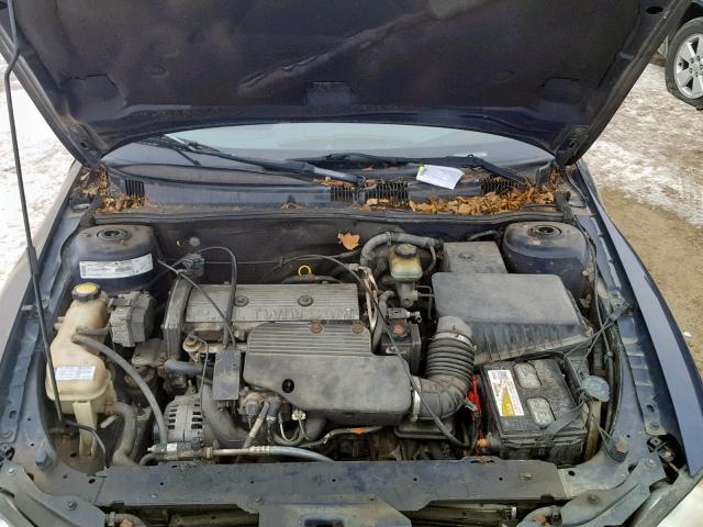 1G2NE52T6YM798766 - 2000 PONTIAC GRAND AM S BLUE photo 7