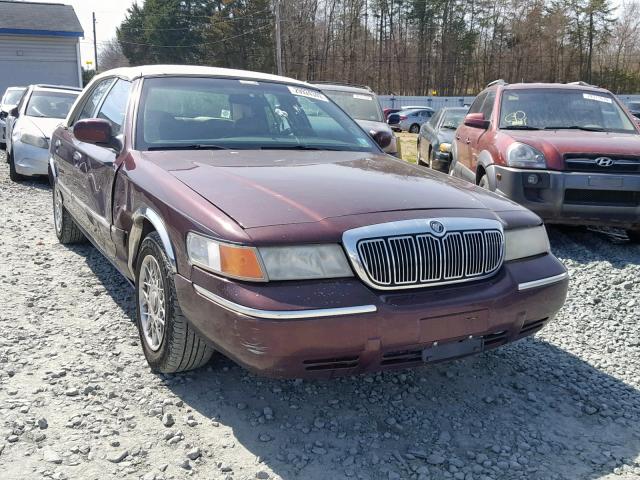 2MEFM74W31X604262 - 2001 MERCURY GRAND MARQ BURGUNDY photo 1