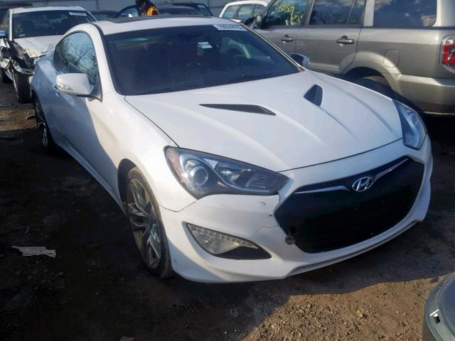 KMHHU6KJ5FU122799 - 2015 HYUNDAI GENESIS CO WHITE photo 1