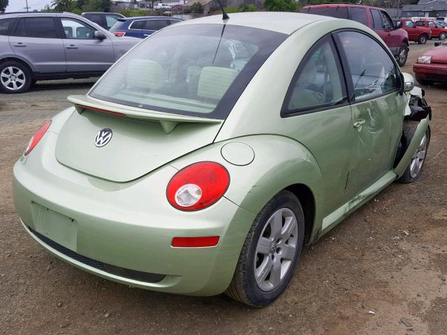 3VWRG31C27M512232 - 2007 VOLKSWAGEN NEW BEETLE Yaşıl foto 4