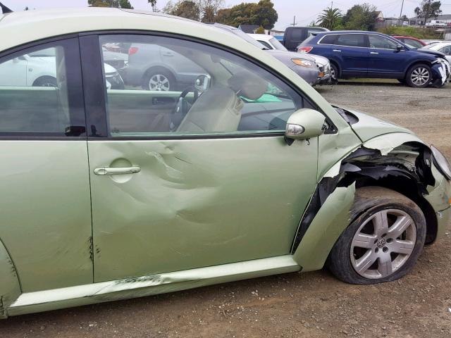 3VWRG31C27M512232 - 2007 VOLKSWAGEN NEW BEETLE Yaşıl foto 9